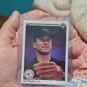 Cal Ripken Jr. Trading Card - Black and Brown